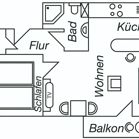Apartamento Objekt-nr 164 - - Kaiserallee *